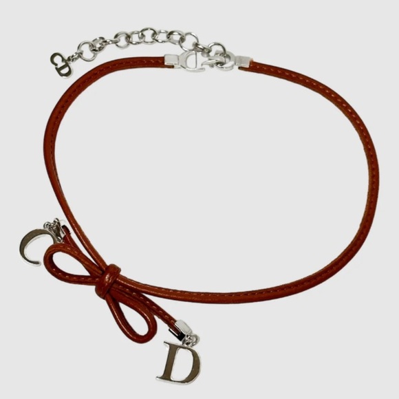 Dior Leather Ribbon Bracelet - Picture 8 of 9